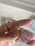 千葉珠寶黃金足金黃金鑲嵌鋯石耳釘百搭耳飾計價禮物送女友情人節(jié)禮物 金重約1.72g/黃金鑲鋯養(yǎng)耳針 足金耳釘/支持多退少補(bǔ) 曬單實拍圖