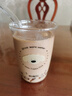 卡羅特高硼硅玻璃杯泡茶果汁牛奶咖啡杯高顏值家用耐高溫 棉花小狗500ml 曬單實(shí)拍圖