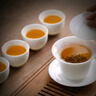 不拙羊脂玉瓷主人杯單杯喝茶專用陶瓷功夫茶杯6杯裝白瓷香雪小茶杯 曬單實(shí)拍圖