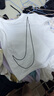 耐克女子短袖短款T恤印花純棉半袖輕便柔軟NIKE CLUB HF9457 100白 2XL 曬單實(shí)拍圖