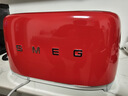 SMEG/斯麥格復(fù)古烤面包片機(jī)吐司多士爐三明治早餐機(jī)多功能家用6檔烘焙TSF01官方旗艦生日禮物中秋禮品 紅色（四片式） 曬單實(shí)拍圖