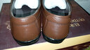帝洛馳秋冬英倫真皮休閑皮鞋男豆豆鞋小碼36頭層牛皮加絨大碼軟底駕車(chē)鞋 棕色 39 (245mm) 皮鞋碼 曬單實(shí)拍圖