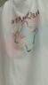 lagogo【瞬間涼感】白色簡(jiǎn)約印花短袖T恤女拉谷谷夏季新款上衣 本白色(V1) M 曬單實(shí)拍圖