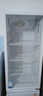 美的（Midea）展示柜商用278升 風循環(huán)制冷全冷藏立式透明玻璃門陳列柜 商超便利店啤酒保鮮飲料柜SC-278GM(E)白 曬單實拍圖