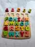 Hape(德國)兒童大寫字母認(rèn)知木質(zhì)立體拼圖玩具男女孩生日禮物 E1551 曬單實拍圖