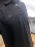 京東京造【100支高潔紗】polo衫男短袖男士t恤高端送男友禮物衣服 黑色3XL 曬單實(shí)拍圖