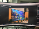 AOC 31.5英寸2K高清高刷電競顯示器1MS響應(yīng)低藍(lán)光不閃屏臺式電腦外接筆記本液晶游戲直面曲面顯示屏幕 CQ32G10Z 2K曲面240HZ 1000R 曬單實(shí)拍圖