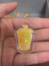 周大福藏金家半糖主義奶茶足金黃金金片(工費:0計價)EOF1480七夕 足金 約5.01g 曬單實拍圖
