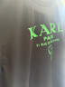 Karl Lagerfeld卡爾拉格斐2025夏季新款短袖T恤老佛爺男裝M22X1725 黑色 XL （52） 曬單實(shí)拍圖
