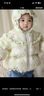 巴拉巴拉嬰兒花版羽絨服女童冬季短款外套保暖2024甜美時尚萌208424107010 曬單實拍圖