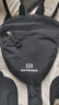 【lululemon制造商】戶(hù)外背包爬山雙肩包輕便通勤短途旅行登山包 黑色 曬單實(shí)拍圖