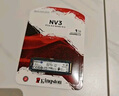 金士頓（Kingston）1TB SSD固態(tài)硬盤 M.2(NVMe PCIe 4.0×4) NV3系列 讀速6000MB/s AI 電腦配件 曬單實(shí)拍圖