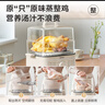 美的（Midea）電蒸鍋 電煮鍋電火鍋多功能鍋家用電鍋蒸蛋器蒸包子鍋電熱鍋10.8升三層大容量多用途鍋ZGE2323Z02 曬單實(shí)拍圖