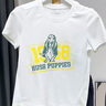 暇步士（Hush Puppies）童裝兒童套裝夏季女童速干戶外短袖T恤男童運動短褲 本白 170  曬單實拍圖