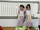 LUSON小O寶童裝寶寶演出套裝美人魚公主裙夏薄款2025新女童吊帶連衣裙 曬單實(shí)拍圖