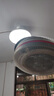 美的（Midea）風(fēng)扇燈餐廳吊扇燈led臥室燈隱形扇葉遙控三防燈具熟睡風(fēng)包安裝 曬單實(shí)拍圖