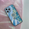 迷炫適用蘋果16promax手機殼iPhone16pro手機保護套女新款漸變幸運草時尚鏡頭全包防摔超薄素皮保護殼 【花叢漸變四葉草藍】立體浮雕+全包防摔+黑色 iPhone16ProMax 曬單實拍圖