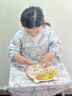 煦凜日本寶寶罩衣吃飯防水防臟男童女寶寶吃飯圍兜嬰兒輔食飯兜四季款 奔騰小馬 曬單實(shí)拍圖