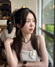 VVIENNE WESTLOCK【專柜正品】順豐包郵薇薇安西太后珍珠項(xiàng)鏈女士經(jīng)典帶鉆節(jié)日禮物 銀色黑瑪瑙土星項(xiàng)鏈 曬單實(shí)拍圖