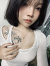 阿黛麗天然黃水晶寶石吊墜女款鑲嵌S925項鏈頸飾生日七夕情人節(jié)禮物 曬單實拍圖