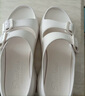 斯凱奇（Skechers）拖鞋女士夏季一腳蹬涼鞋厚底增高外穿運(yùn)動(dòng)休閑鞋透氣沙灘鞋111246 曬單實(shí)拍圖