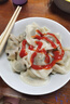 灣仔碼頭韭菜豬肉水餃1320g66只早餐食品速食半成品面點生鮮速凍餃子 曬單實拍圖