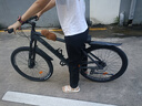 鳳凰（Phoenix）山地自行車男女成人兒童鋁合金內(nèi)走線車架單車 俠客 26寸24速霧灰 曬單實(shí)拍圖
