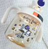 布比熊 BUBBLE BEAR兒童牛奶杯1-6歲寶寶奶瓶直飲吸管水杯便攜防摔防漏喝水杯 宇航員公仔牛奶杯 330ml 曬單實(shí)拍圖