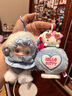 馬克圖布Hello Kitty黑皮毛絨香薰盲盒七夕送女友生日禮物掛件（單盒） 曬單實拍圖