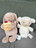 Jellycat害羞生日米色邦尼兔動物毛絨玩偶安撫禮物送禮娃娃生日婚禮禮物 褐色 Medium 曬單實(shí)拍圖