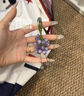 USER JOY變色葡萄掛件diy清新編織包包掛件鑰匙扣送男女朋友閨蜜創(chuàng)意禮物 變色葡萄青提掛件【14顆葡萄】 曬單實拍圖