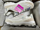 斯凱奇（Skechers）七夕禮物奶茶熊女鞋夏季老爹鞋軟底透氣熊貓鞋休閑運動鞋149238 曬單實拍圖