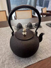 漢帝唐韻（HDTYU）日本鑄鐵壺純手工原裝進口煮茶壺電陶爐南部燒水壺日式套裝 流年+老巖泥電陶爐套裝 1.4L 曬單實拍圖