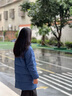 波司登（BOSIDENG）25年新款男女兒童長款5A抗菌4防面料蓬松連帽羽絨服T250246916DS 深菘藍(lán)5181 160 /80 曬單實(shí)拍圖