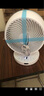 家奈（GENE by HIROSE）日本家奈臺式空氣循環(huán)扇家用桌面小型電風(fēng)扇靜音節(jié)能大風(fēng)量渦輪臺扇360搖頭宿舍易清洗廣角送風(fēng) 月光白（升級藍(lán)牙款） 曬單實(shí)拍圖