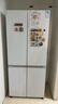 松下（Panasonic）【國家補貼20%】白月光家用冰箱十字門510超薄零嵌入雙開四門電冰箱風冷無霜一級能效NR-ED51CSA-W 曬單實拍圖