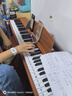 金色年代電鋼琴88鍵重錘成人兒童電子鋼琴家用練習初學(xué)者幼師專(zhuān)業(yè)數碼鋼琴 88鍵藍牙力度木紋棕（配踏板） 標配 曬單實(shí)拍圖