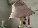 瑪麗亞·古琦（MARJA KURKI）遮陽(yáng)帽 夏季戶(hù)外防曬帽沙灘甜美漁夫帽 奧斯陸假日 粉色 曬單實(shí)拍圖