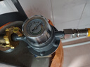 喜妙（XIMIAO）家用低壓0.6L液化石油氣減壓閥防爆漏自閉鎖熱水器燃氣集成灶猛火 【出口版】防爆閥+2米鋼插包覆管 曬單實(shí)拍圖