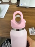 銳虎保溫杯女士水杯女學(xué)生情人節(jié)送閨蜜女朋友生日禮物高顏值可愛杯子 【贈禮品袋】櫻花粉355ml 曬單實拍圖