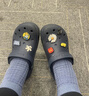 卡駱馳crocs貝雅兒童洞洞鞋男女童戶外包頭沙灘鞋拖鞋/207013/207012 深藍色-410 34 (205mm) 曬單實拍圖