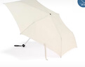無印良品（MUJI） 晴雨兩用 折疊傘 雨傘遮陽 太陽傘 DEA53A5S 象牙色 曬單實拍圖