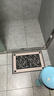 春桃源浴室吸水地墊衛生間門(mén)口硅藻泥門(mén)墊洗手間廁所防滑腳墊子衛浴地毯 長(cháng)方形-仿羊絨紋-玫 40*60cm-厚3mm-經(jīng)濟款 曬單實(shí)拍圖