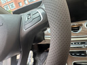 CKULH德國奔馳方向盤(pán)套E300L GLC260 GLB220 C260L A200專(zhuān)用把套C/ 圓型-帶車(chē)標咖啡棕 曬單實(shí)拍圖