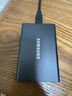 三星（SAMSUNG）1TB Type-c USB 3.2 移動(dòng)固態(tài)硬盤（PSSD） T7 灰色 NVMe讀速1050MB/s 手機(jī)直連筆記本外接 曬單實(shí)拍圖