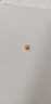 真愛?福如金禮物網(wǎng)紅黃金小金豆AU9999足金投資黃金豆豆實心真金豆子存錢 1g金豆*2（2 克）帶證書送瓶子 曬單實拍圖