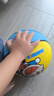 小狀元兒童籃球幼兒園專用皮球小學生標準幼兒小皮球拍球玩具生日禮物 3號球藍哆啦(適合2-6歲)高彈耐磨 曬單實拍圖