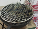 小幸福燒烤爐烤肉家用煮茶圓形烤火木炭戶外多功能烤爐 22cm燒烤爐+烤網(wǎng) 曬單實拍圖