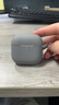 ESCASE適用airpods四代保護(hù)套airpods4保護(hù)套蘋果無線藍(lán)牙耳機(jī)防摔防塵硅膠男女防污耐磨灰色+掛繩 曬單實(shí)拍圖