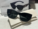 BOLON暴龍眼鏡25年王鶴棣&楊紫同款貓眼太陽鏡女偏光墨鏡男BL3209C10 曬單實拍圖